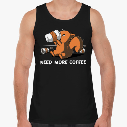Майка Squirrel & caffeine