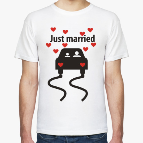 Футболка  Just married