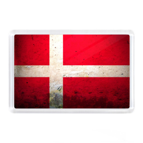 Магнит  'Датский флаг'