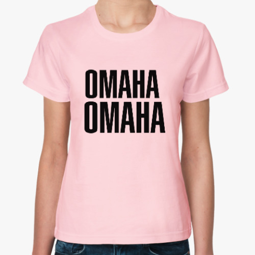 Женская футболка Omaha