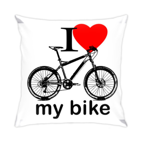 Подушка I love my bike