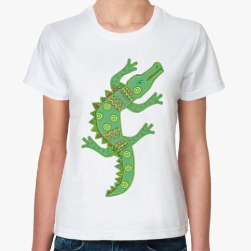 Классическая футболка crocodile