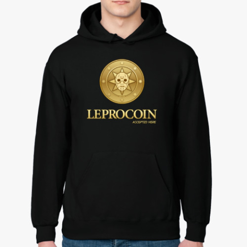 Толстовка худи Leprocoin