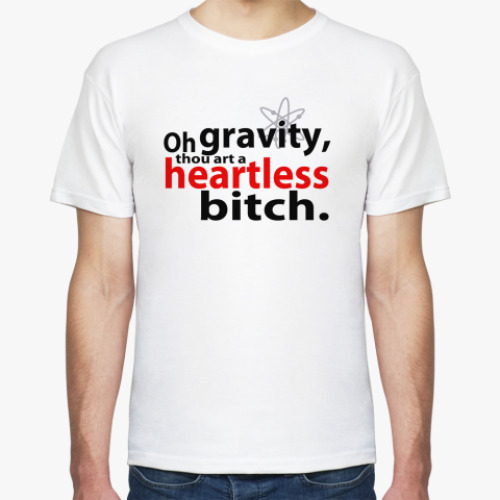 Футболка 'oh gravity'
