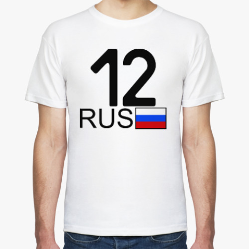 Футболка 12 RUS (A777AA)
