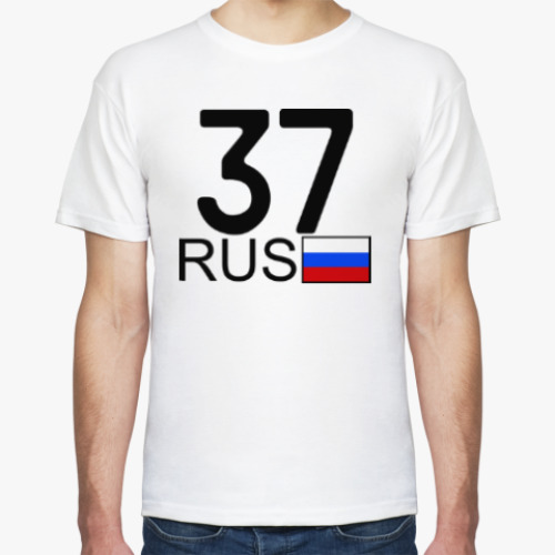 Футболка 37 RUS (A777AA)