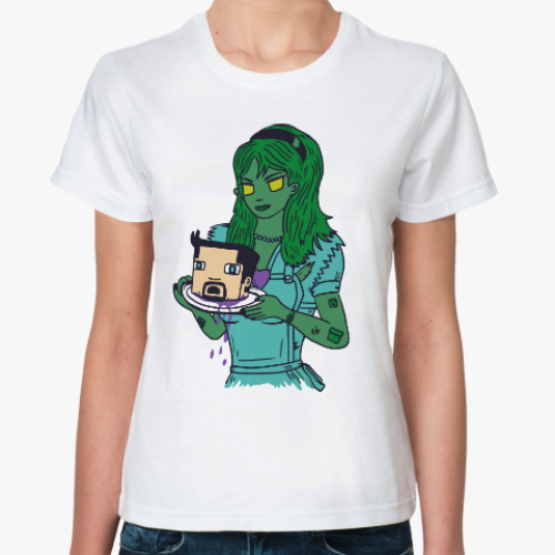 Классическая футболка Зомби Майнкрафт