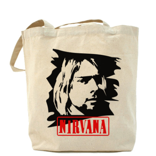 Сумка шоппер Nirvana (cobain)