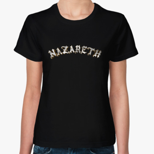 Женская футболка Nazareth