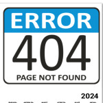 ERROR 404. Page not found