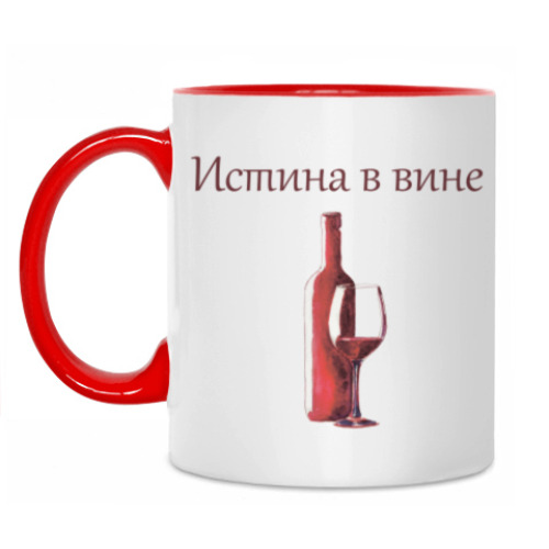 Кружка Истина в вине