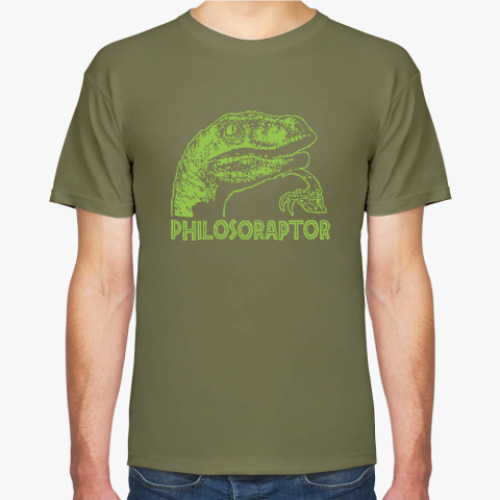 Футболка Philosoraptor
