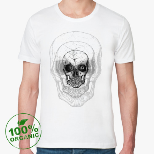 Футболка из органик-хлопка Mediator Skull