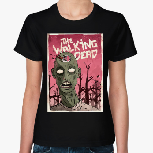 Женская футболка Ходячие Мертвецы (The Walking Dead)