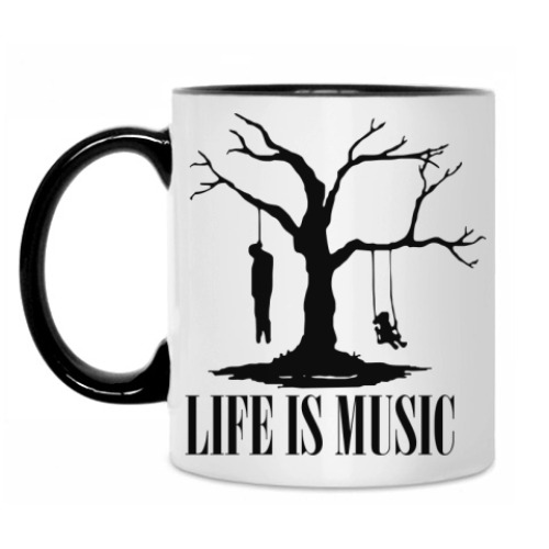 Кружка life is music