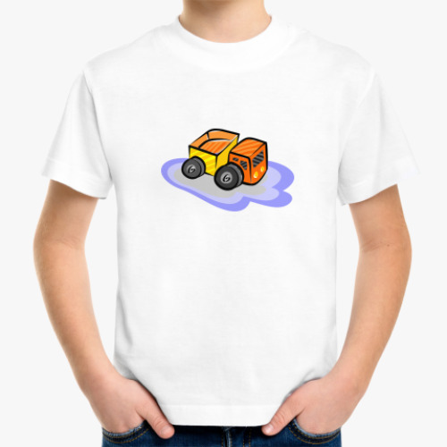 Детская футболка Грузовик