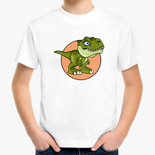 Детская футболка Динозавр