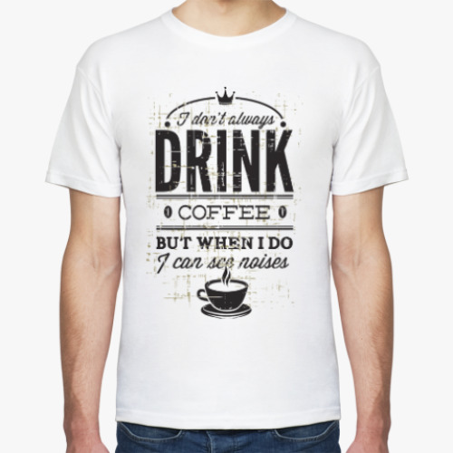 Футболка DRINK COFFEE