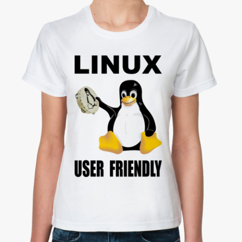 Классическая футболка User friendly
