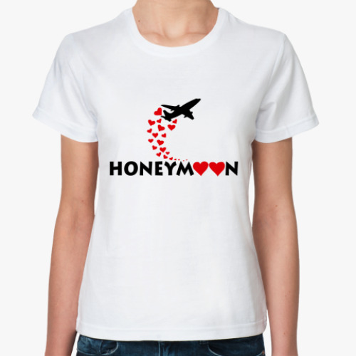 Классическая футболка  HoneyMoon