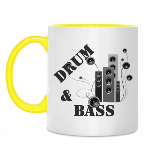 Кружка 'Drum & Bass'