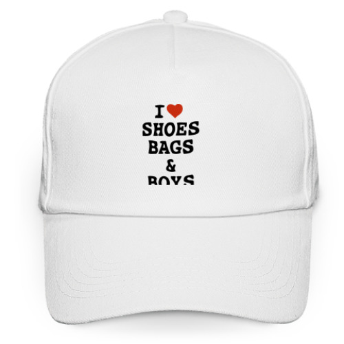 Кепка бейсболка Love Shoes, Bags & Boys