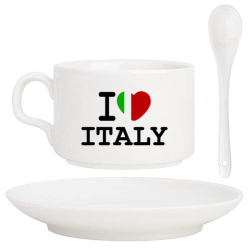 Кофейный набор I Love Italy