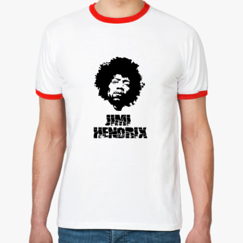 Футболка Ringer-T Jimi Hendrix
