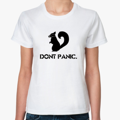 Классическая футболка Не паникуй