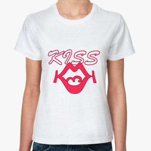 Классическая футболка Kiss