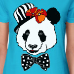 Панда с маками
