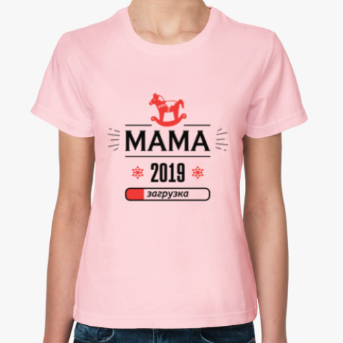 Женская футболка мама 2019