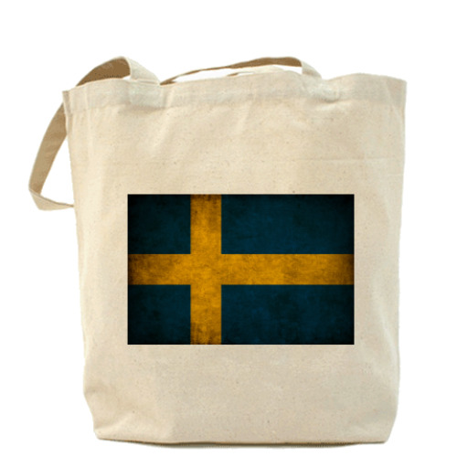 Сумка шоппер  'Шведский флаг'