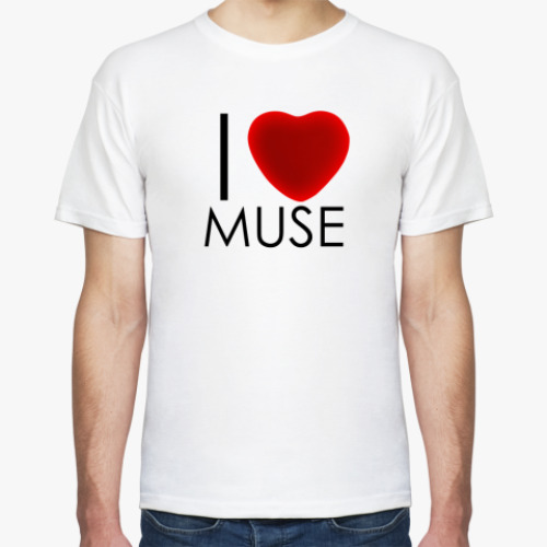 Футболка  I LOVE MUSE