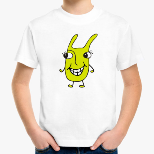 Детская футболка Miracle green rabbit