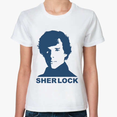 Классическая футболка Sherlock