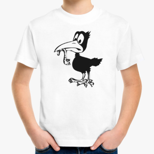 Детская футболка Ворона