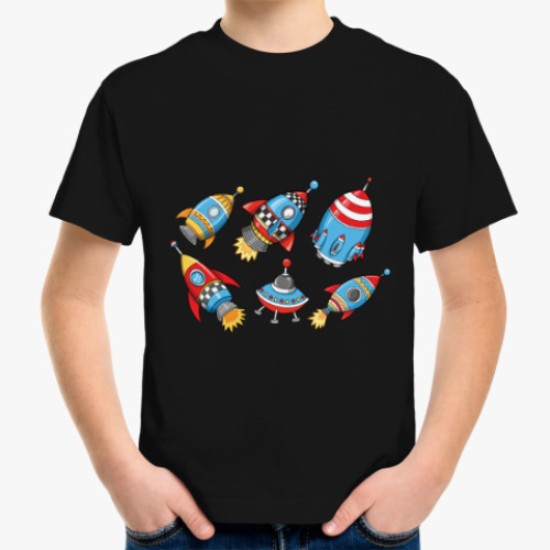 Детская футболка Ракеты