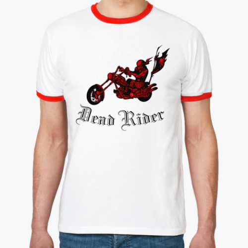 Футболка Ringer-T Dead Rider