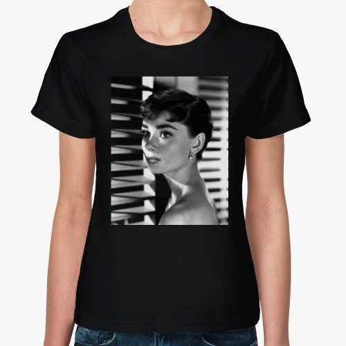 Женская футболка Одри Хепберн / Audrey Hepburn