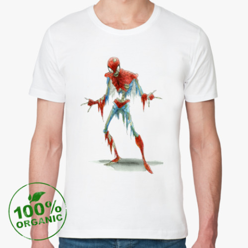 Футболка из органик-хлопка Spider-man Zombie