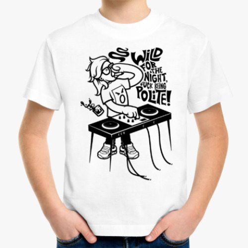 Детская футболка Skrillex