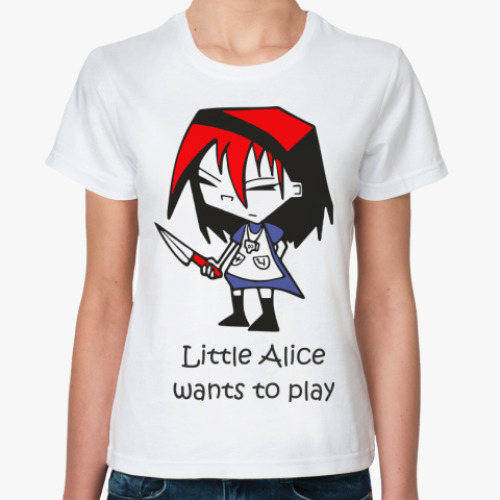 Классическая футболка Alice
