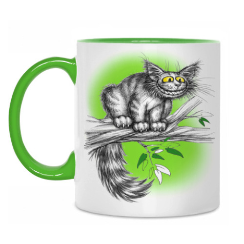 Кружка Чеширский кот