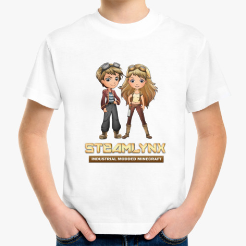 Детская футболка Персонажи Steamlynx