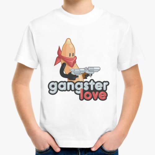 Детская футболка Gangster Love