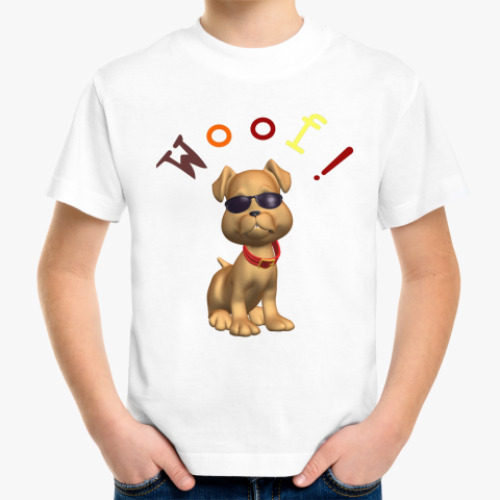 Детская футболка Woof