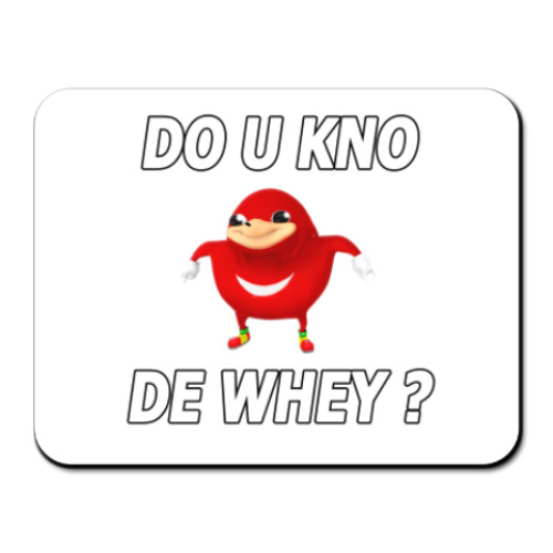 Коврик для мыши Uganda meme (Уганда мем) VR