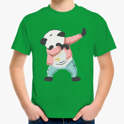 Детская футболка Панда даб