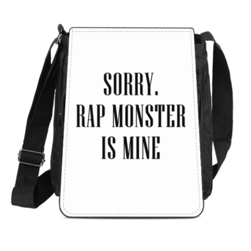 Сумка-планшет Sorry. Rap Monster is mine